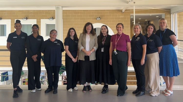 Federation University speech pathology students and staff